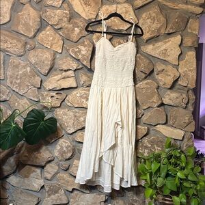 EUC sparkling convertible midi dress